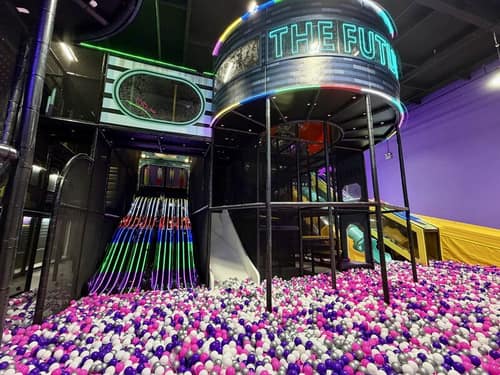 Futuristic play structure